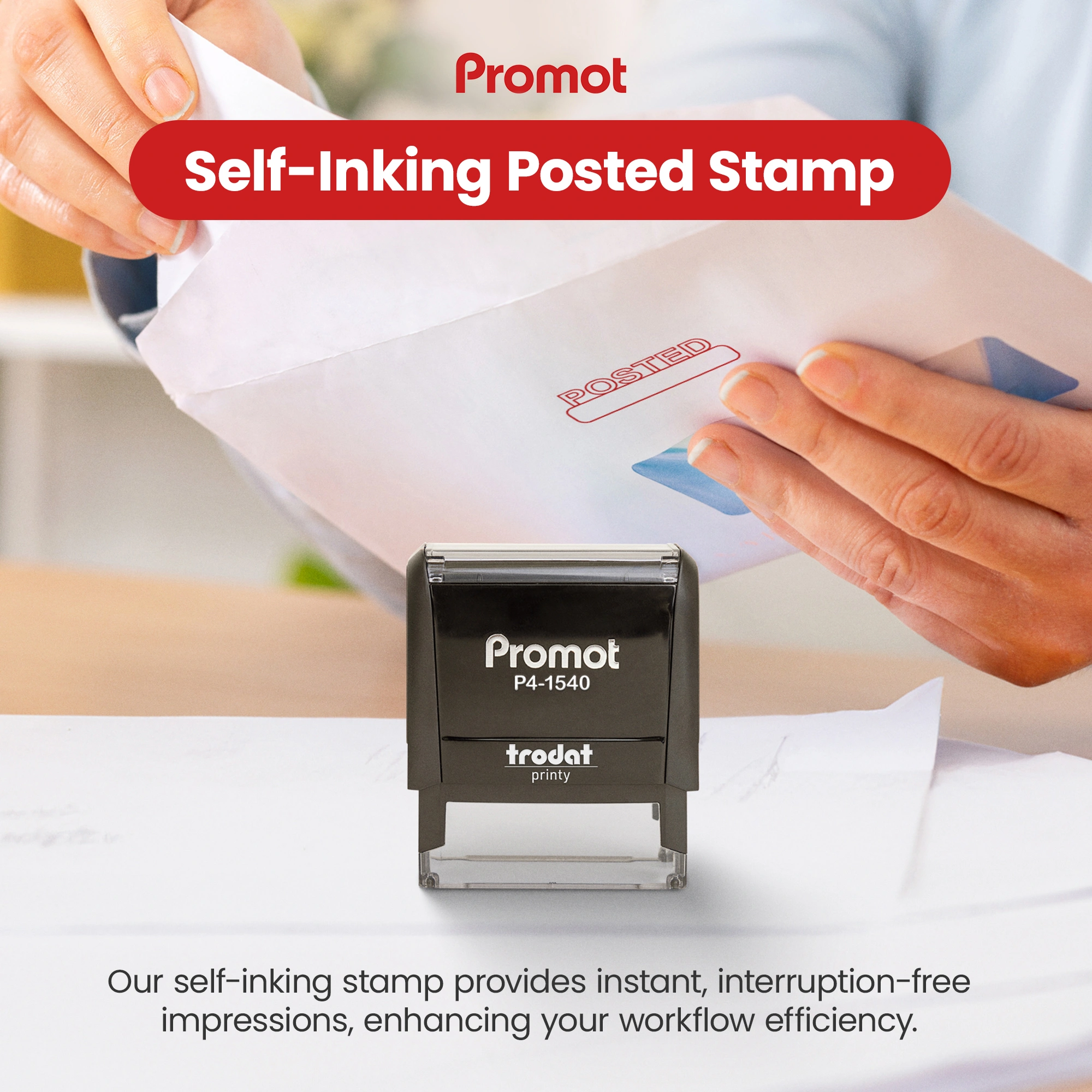 Box Outline Posted Stamp